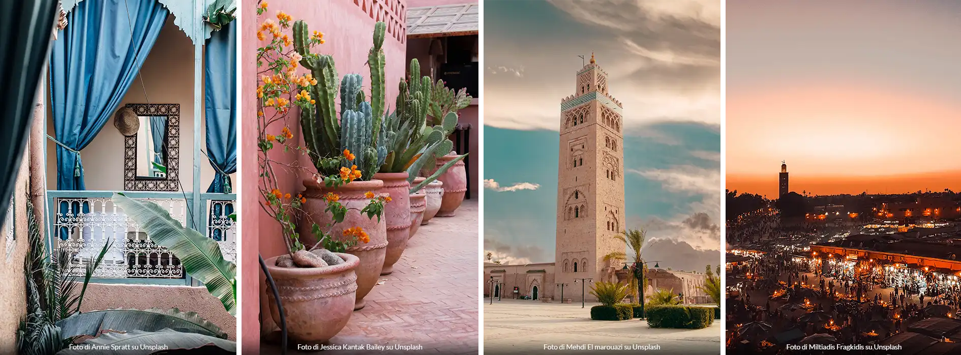 Scorci e colori di Marrakesh