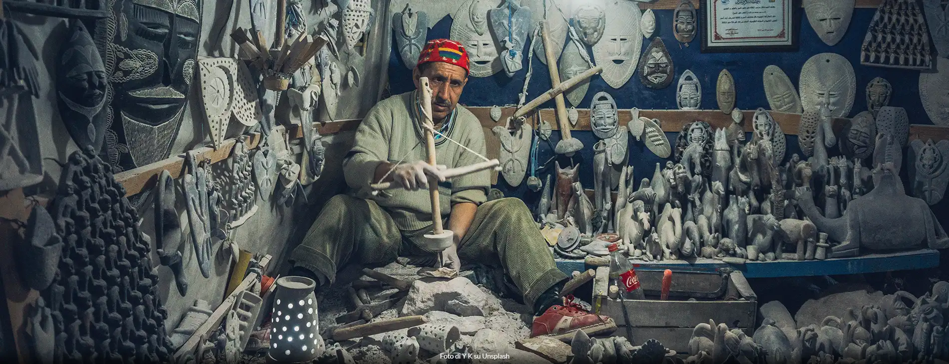 Le botteghe artigiane di Marrakech